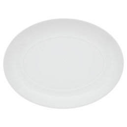 Platte, oval, Form "MEISSEN® Cosmopolitan", Weiß, L 32 cm
