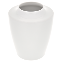 Vase, klein Cosmopolitan, Form "MEISSEN® Cosmopolitan", Weiß, H 13,5 cm