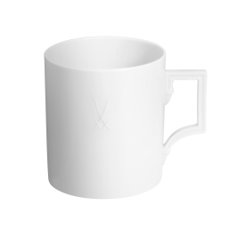 Henkelbecher, Reliefschwert, Form "Berlin", Weiß, V 0,25 l