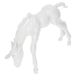 Pferd Fohlen, Weiß, H 11,5 cm