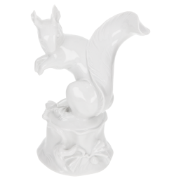 Eichhörnchen, Weiß, H 14 cm