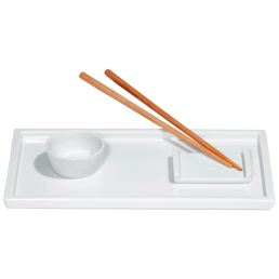 Sushi-Set, Form "MEISSEN® Cosmopolitan", Weiß