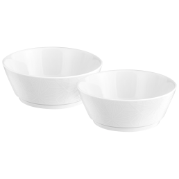 Dessertschalen-Set, 2-tlg., Form "Vitruv Graphic", Weiß