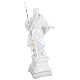 Apostel Jacobus, Weiß, Signet Meissen Exklusiv Kollektion, gold, Limitierung, H 52 cm