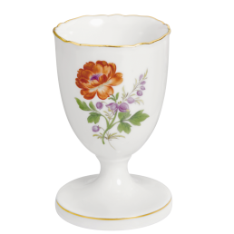 Eierbecher, Vintage Blume 2, Ranunkel, Form "Neuer Ausschnitt", H 7 cm