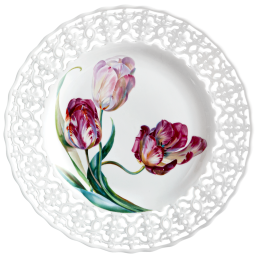 Wandschale Tulpen, Lim. 25, T 29 cm