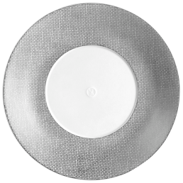 Teller, klein, Form "MEISSEN® Cosmopolitan", Mesh, platin, Ø 20 cm