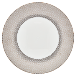 Vorspeise- und Dessertteller, Form "MEISSEN® Cosmopolitan", Mesh, platin, Ø 22,5 cm