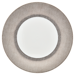 Speiseteller, klein, Form "MEISSEN® Cosmopolitan", Mesh, platin, Ø 24 cm