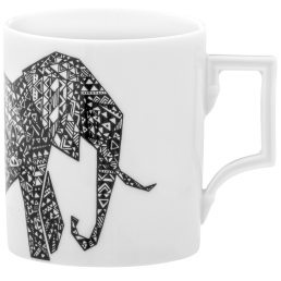 Henkelbecher, Hugo Boss,The Big Five "Elephant", Form "Berlin", V 0,25 l