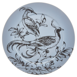 Platzteller, Form "No 41", "Paradise Birds Sky", Ø 33 cm