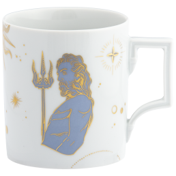 Henkelbecher, Form "Berlin", "MEISSEN Zodiac Collection", Wassermann, V 0,25 l