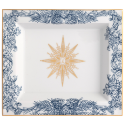 Vide-Poche, groß, "Meissen Christmas Star", blau, 21 x 18,5 cm