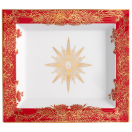 Vide-Poche, groß, "Meissen Christmas Star", rot, 21 x 18,5 cm