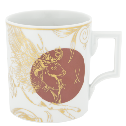 Henkelbecher, Form "Berlin", "MEISSEN Christmas Peryton", V 0,25 l