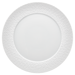 Platzteller, Royal Blossom, Biskuit Weiß, Form "No 41", Ø 33 cm