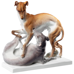 Hundegruppe Windspiele, H 24 cm