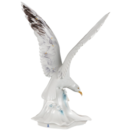 Figur Möwe, Lim. 25, H 40 cm