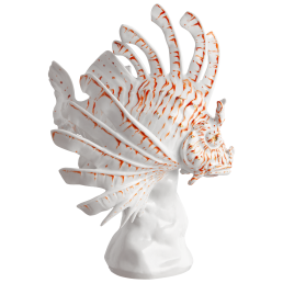 Fisch Feuerfisch, H 28 cm