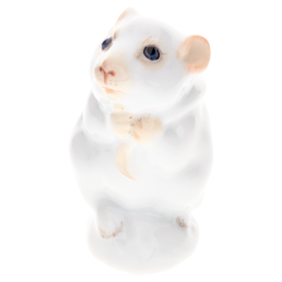 Maus Tierkind, Bunt staffiert, leicht, H 4,7 cm
