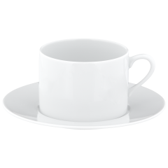 Cappuccinotasse, Form "No 41 Casa", Weiß, V 0,25 l