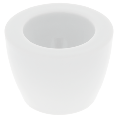 Eierbecher, Form "MEISSEN® Cosmopolitan", Weiß, H 4,7 cm