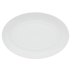 Platte, oval, Form "MEISSEN® Cosmopolitan", Weiß, L 25 cm
