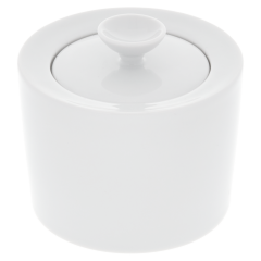 Zuckerdose, Form "No 41", Weiß, H 7,5 cm