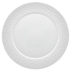 Platzteller, Royal Blossom, Weiß, Form "No 41", Ø 33 cm