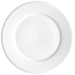Vorspeise- und Dessertteller, Form "Vitruv", Weiß, Ø 22 cm