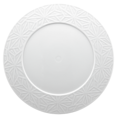 Platzteller, Weiß, Form "Vitruv Graphic", Ø 33 cm