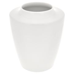 Vase, groß, Form "MEISSEN® Cosmopolitan", Weiß, H 21 cm