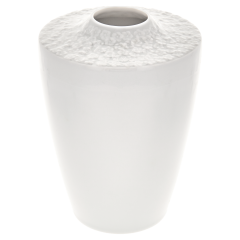 Vase, Royal Blossom, Weiß, H 16,5 cm