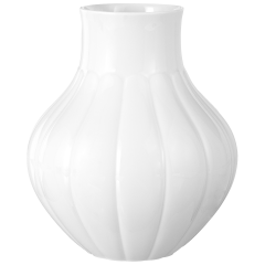 Vase, "Landscape ", groß, Weiß, H 21,5 cm