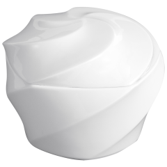 Dose, "Twist", Weiß, Ø 11 cm