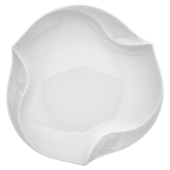 Schälchen, Form "Wellenspiel Relief", Weiß, Ø 12,5 cm