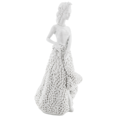 Figur "Saxonia" klein, Weiß, H 35 cm