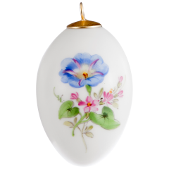 Osterei, Vintage Blume 2, Bandwinde, H 4,5 cm
