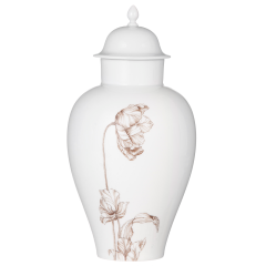 Vase "Tulpe, sepia", H 24,5 cm