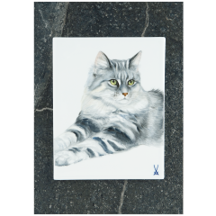 Wandbild, Mein Haustier, Motiv Katzenkopf, 30 x 21 cm