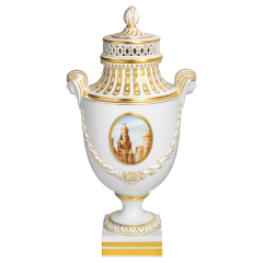 Vase "Ägyptische Landschaften", H 41 cm