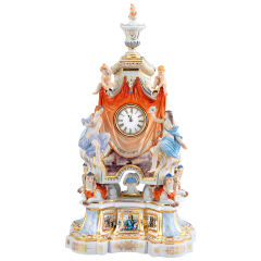 Uhr Peter der Große - Lebensstationen, Lim. 5, H 47 cm
