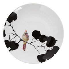 Wandteller, "Flying Jewels", "Spring Cardinal", Ø 27 cm