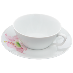 Teetasse, Form "MEISSEN® Cosmopolitan", "Giant Bloom", Hibiskus, V 0,2 l