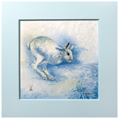Wandbild Scheehase, Neue Kristallwelten von Meissen, 53 x 53 cm