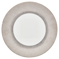 Vorspeise- und Dessertteller, Form "MEISSEN® Cosmopolitan", Mesh, platin, Ø 22,5 cm