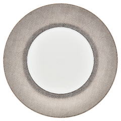 Speiseteller, klein, Form "MEISSEN® Cosmopolitan", Mesh, platin, Ø 24 cm
