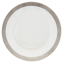 Suppenteller, Form "MEISSEN® Cosmopolitan", Meshband, platin, Ø 20,5 cm
