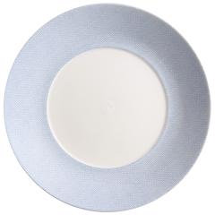 Speiseteller, klein, Form "MEISSEN® Cosmopolitan", Mesh blau, Ø 24 cm