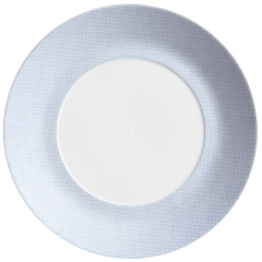 Speiseteller, groß, Form "MEISSEN® Cosmopolitan", Mesh blau, Ø 30 cm